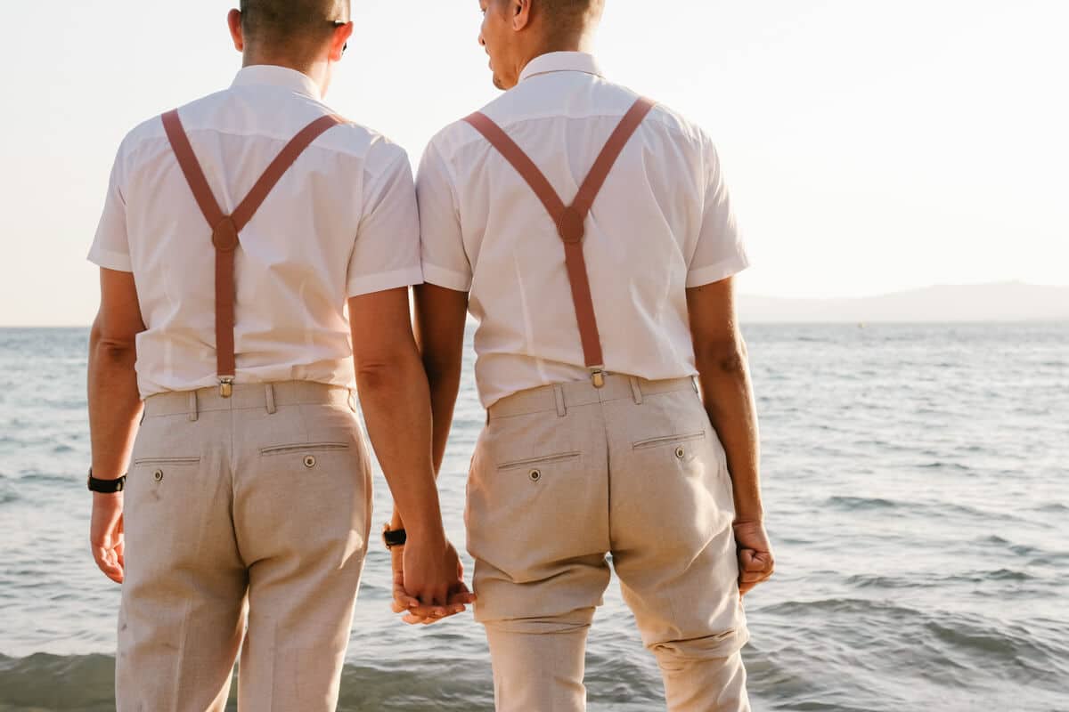 LGBTO+ couple wedding portraits in Rhodes, Greece