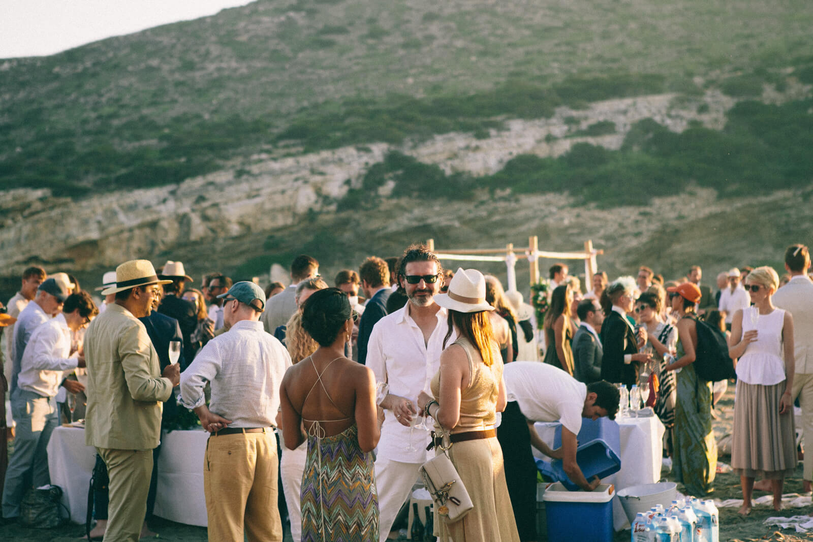 summer destination wedding in Greece